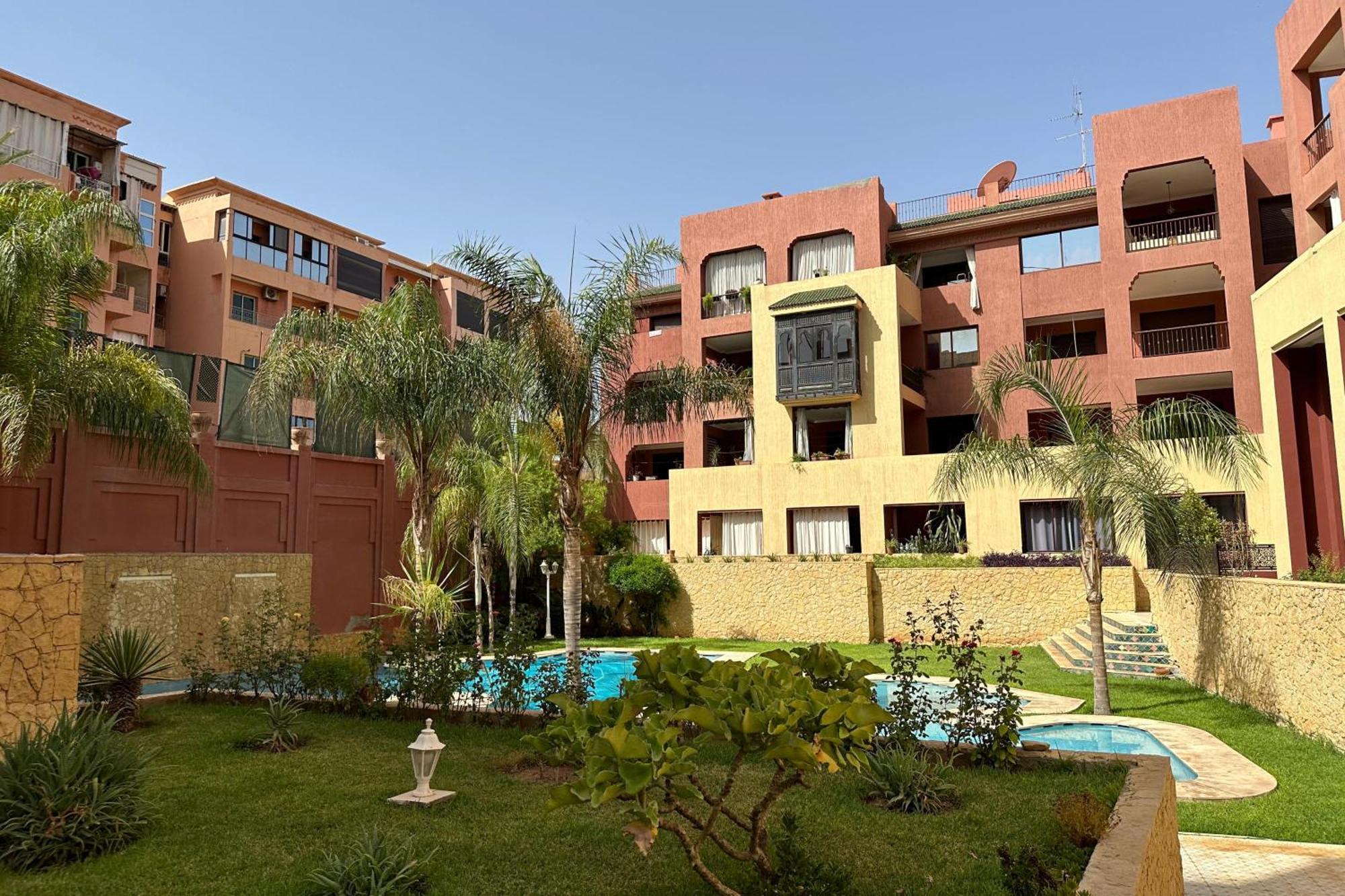 Appartement Calme, Gueliz Marrakesh Extérieur photo
